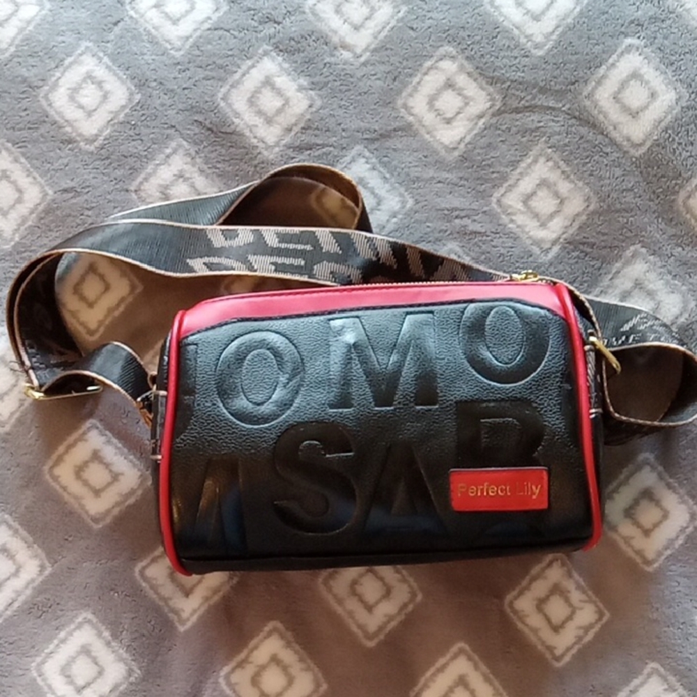 Black and Red Womens Bag